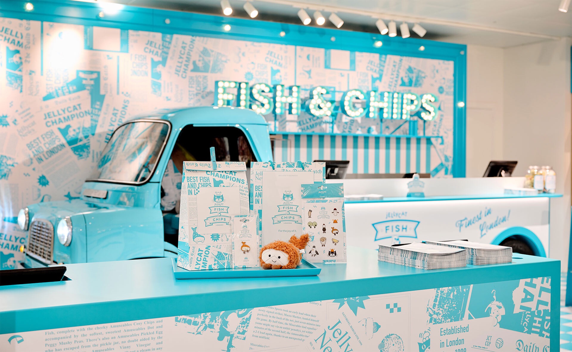 Selfridges – Jelly Cat Fish And Chip Shop