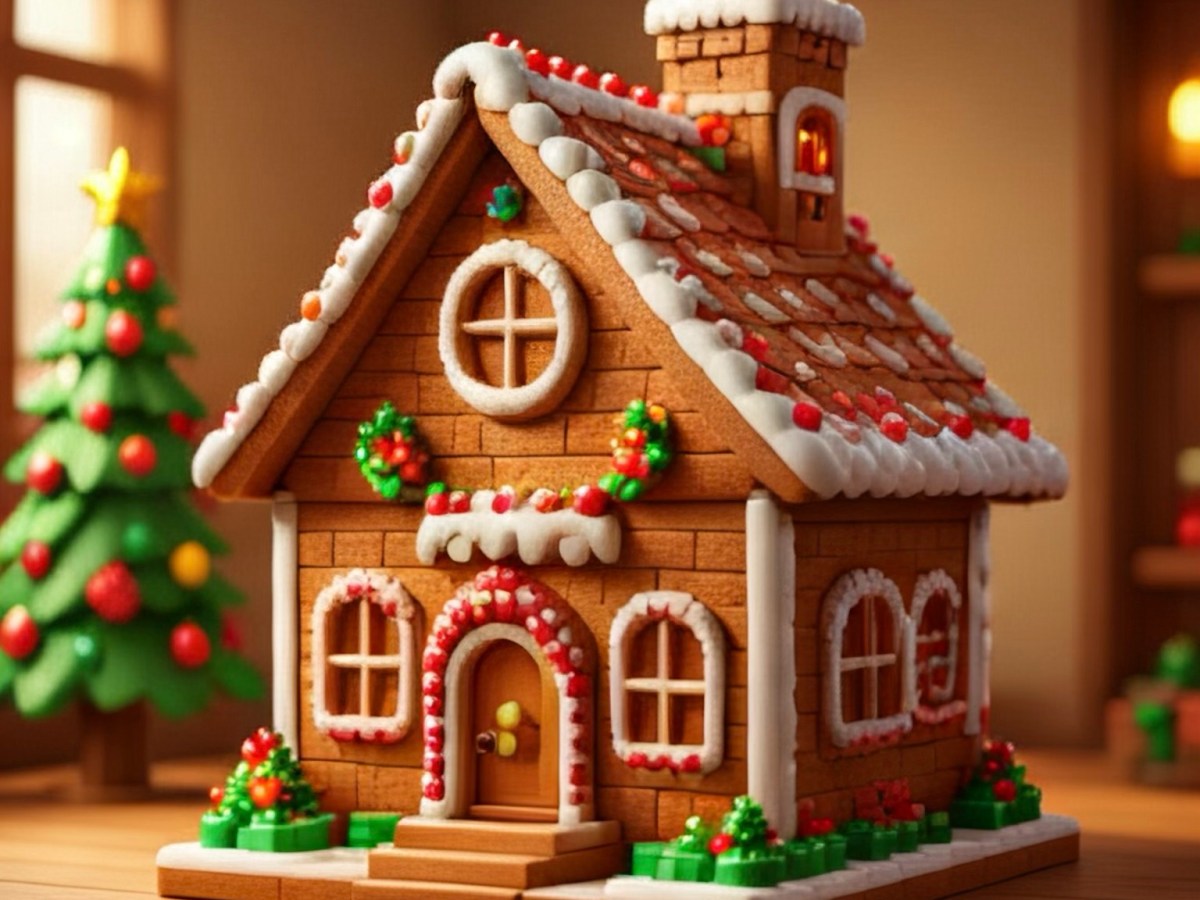 Lego Gingerbread House (Build&nbsp;2)