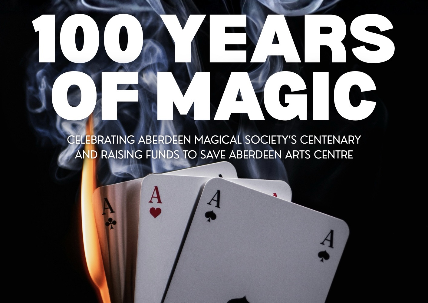 Celebrating Aberdeen Magical Society’s centenary and raising funds to Save Aberdeen Arts Centre – 100 Years of Magic