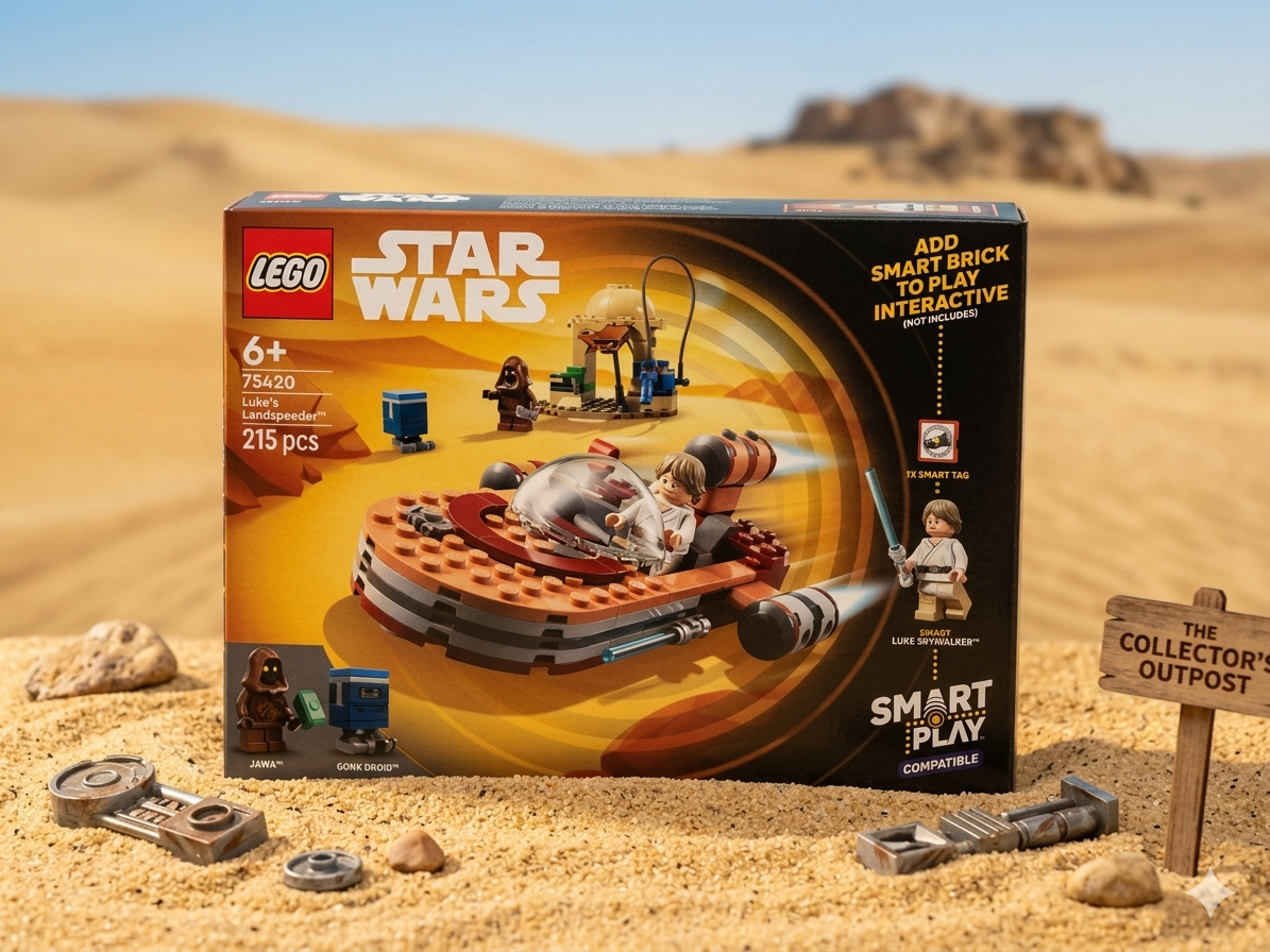 Lego Star Wars – Luke’s Landspeeder (Build 9)